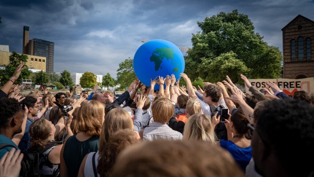 Uniting for change: A group demonstration on Global Climate and Environmental Issues 🌍📢 #ClimateAction #EnvironmentalAdvocacy